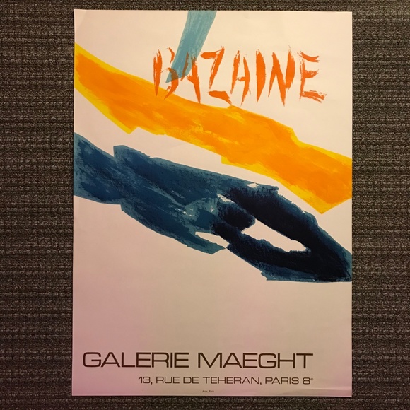 Bazaine Galerie Maeght Abstract Modern Art Print - Picture 1 of 4
